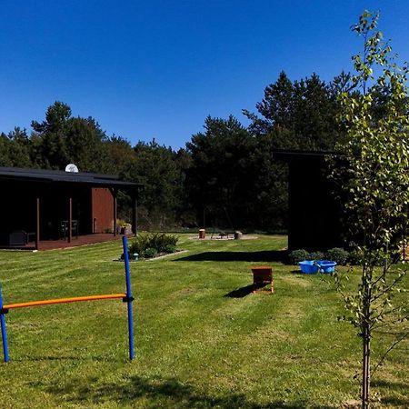 Westfalowachatka Domek Z Jacuzzi Sasino Buitenkant foto