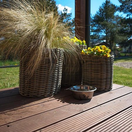 Westfalowachatka Domek Z Jacuzzi Sasino Buitenkant foto